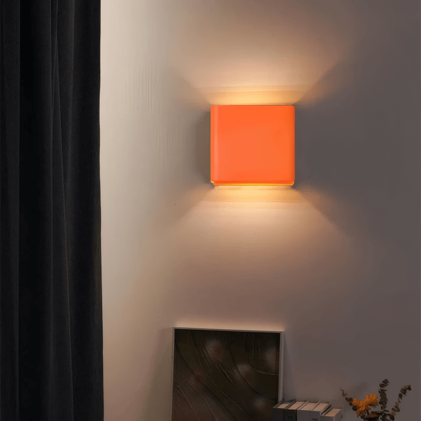 Orange Wall Lamp